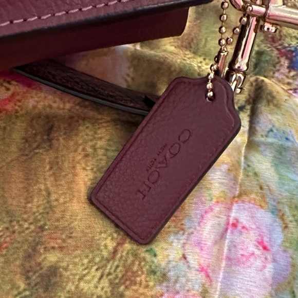 Coach Maroon Crossbody Bag - Picture 2 of 8